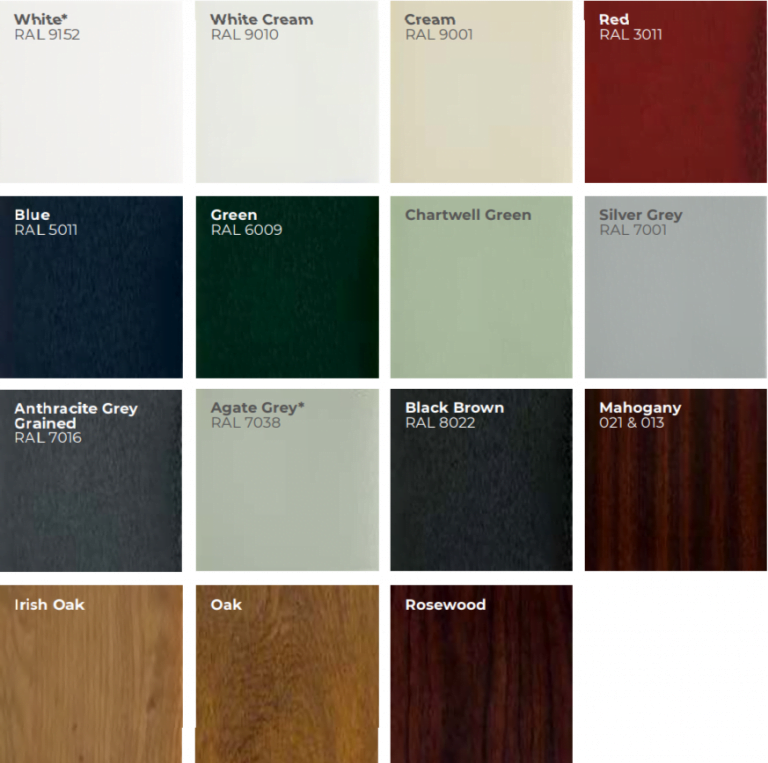 residential door colours